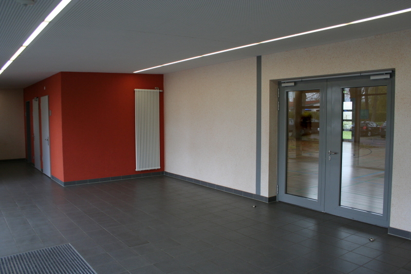 Sporthalle Quakenbrück Neustadt-Foyer